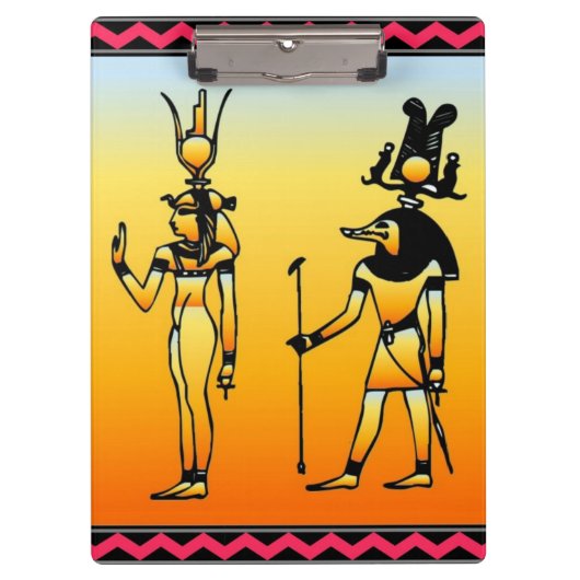 Klembord voor Egyptische Hieroglyphics (Voorkant)