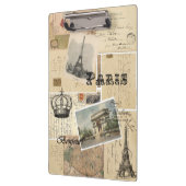 Klembord voor Franse Briefkaart Collage (Links)