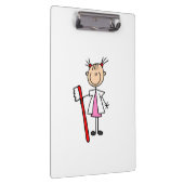 Klembord voor gebitenteken of assistent (Rechts)