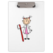 Klembord voor gebitenteken of assistent (Voorkant)