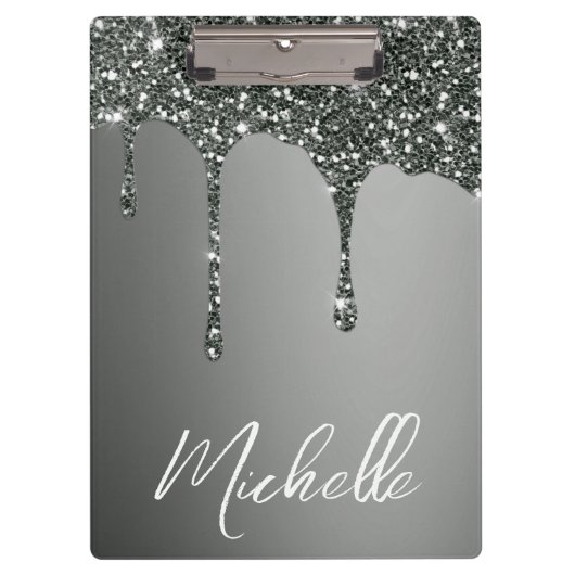 Klembord voor glitter Paint Drip (Voorkant)