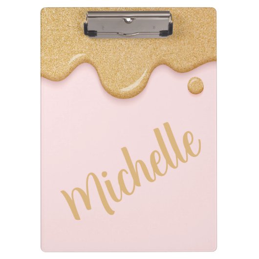 Klembord voor glitter Paint Drip (Voorkant)