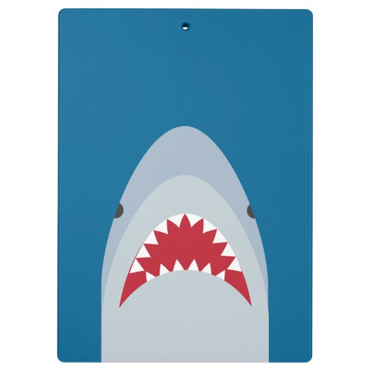 Klembord voor haaienaanvallen (Achterkant)