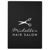 Klembord voor haarstaarten en zout (Achterkant)