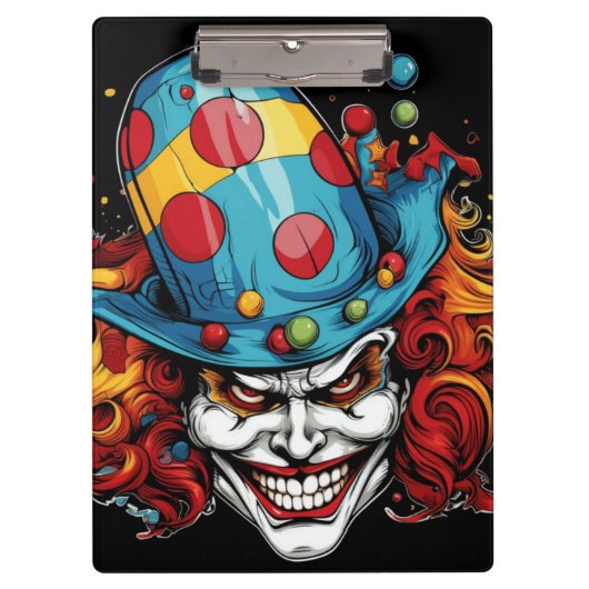 Klembord voor Halloween/Joker (Voorkant)