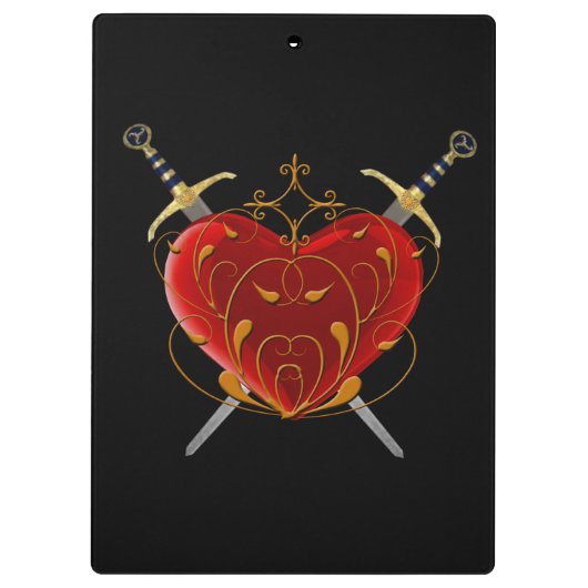 Klembord voor hart en stallen (Achterkant)