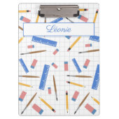 Klembord voor het dieptematroon voor schoolbenodig (Voorkant)