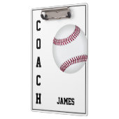 Klembord voor het klembord van de Baseball Coach (Links)