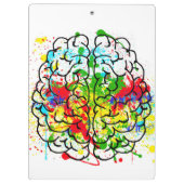 Klembord voor kleurrijk brein (Achterkant)