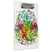 Klembord voor kleurrijk brein (Rechts)