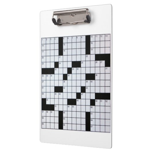 Klembord voor kruiswoordraster (Links)