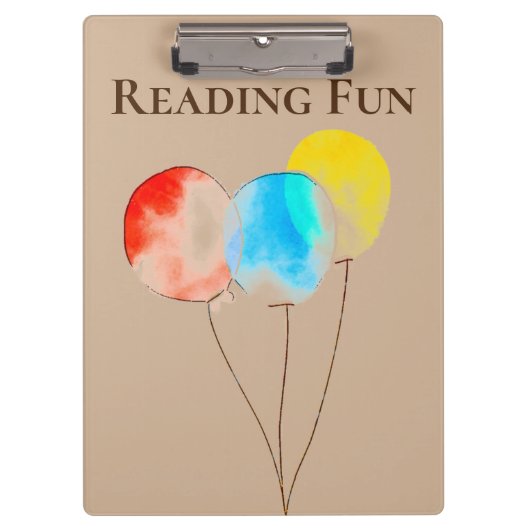 Klembord voor lezen (Voorkant)