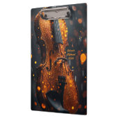 Klembord voor Muziekleraar Violinist Student (Links)