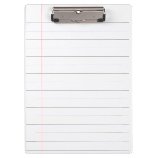 Klembord voor Notitieboek (Voorkant)