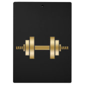 Klembord voor persoonlijke trainers (Achterkant)