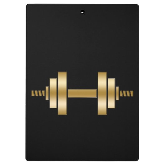 Klembord voor persoonlijke trainers (Achterkant)