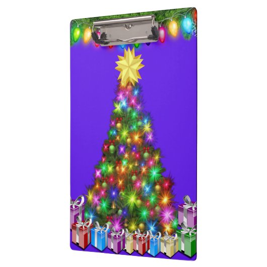 Klembord voor prettige kerst (Links)