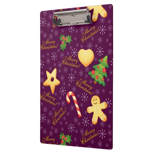 Klembord voor prettige kerst (Links)