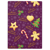 Klembord voor prettige kerst (Achterkant)