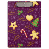 Klembord voor prettige kerst (Voorkant)