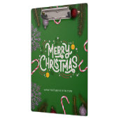 Klembord voor prettige kerst (Links)