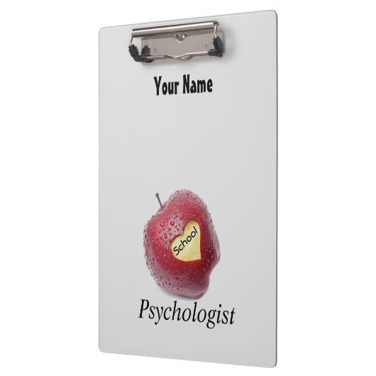 Klembord voor psycholoog op school (Links)