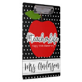 Klembord voor rode Apple-leerkracht (Rechts)