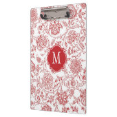 Klembord voor rode en witte Floral (Links)
