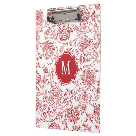 Klembord voor rode en witte Floral (Links)