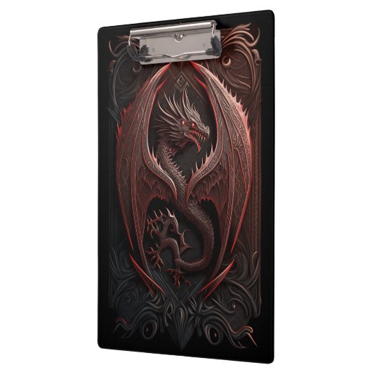 Klembord voor rode en zwarte draak (Links)