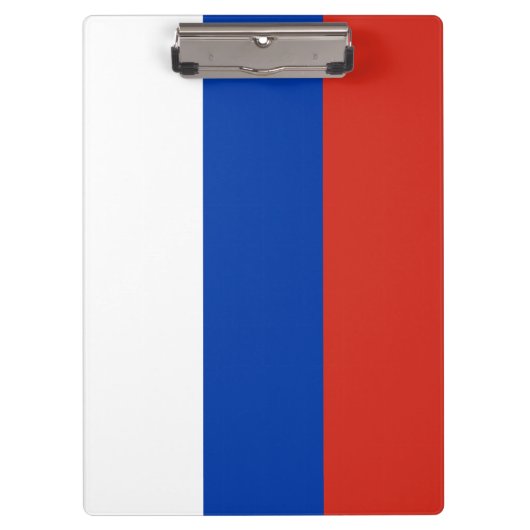 Klembord voor Russische vlag (Rusland) (Voorkant)