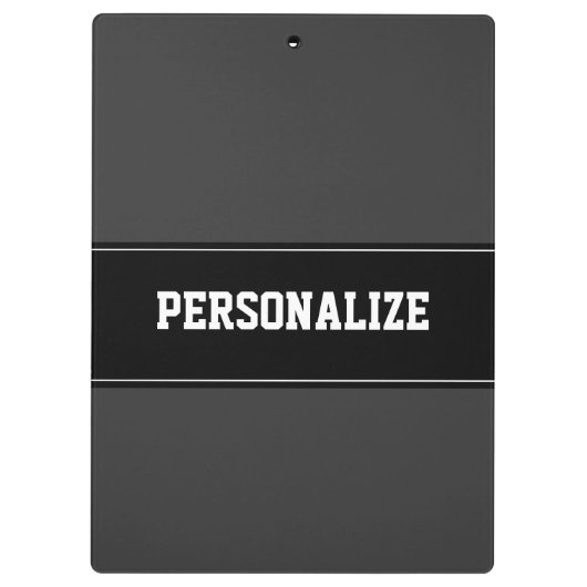 Klembord voor volleybaltrainers | Gepersonaliseerd (Achterkant)