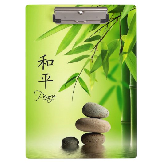 Klembord voor vrede en veiligheid (Voorkant)