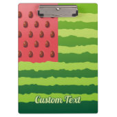 Klembord voor watermeloen vlag (Voorkant)