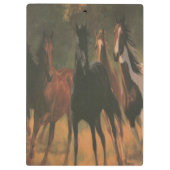 Klembord voor wilde paarden (Achterkant)