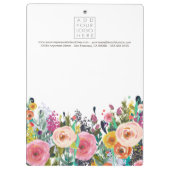 Klembord voor zakelijke klembord voor Floral Styli (Achterkant)