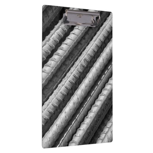 Klembord voor zwart-wit en grijs rebar (Rechts)