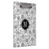 Klembord voor zwart-wit Floral (Rechts)