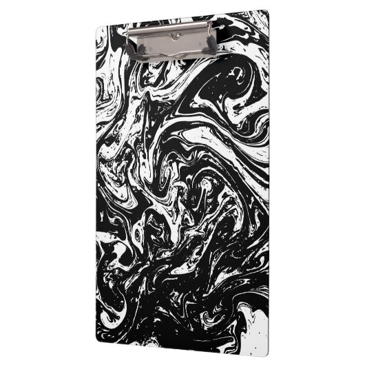 Klembord voor zwarte en witte marmer (Links)
