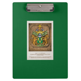 Klembord: Wapenjassen van Westerfield Klembord