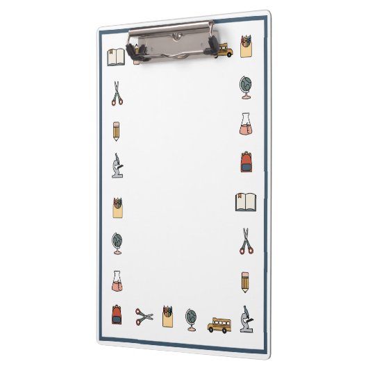 Klembord Wereldbol basisschool (Links)