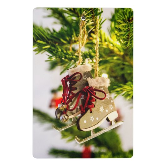 Klembord winter Schaatsen (Achterkant)