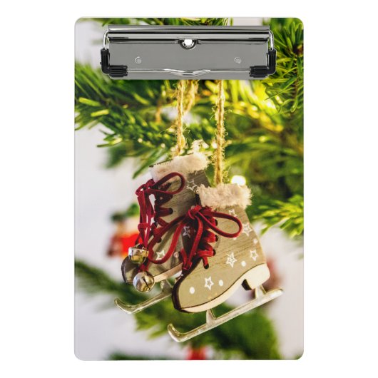 Klembord winter Schaatsen (Voorkant)