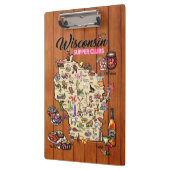 Klembord - Wisconsin Supper Club Map (Links)