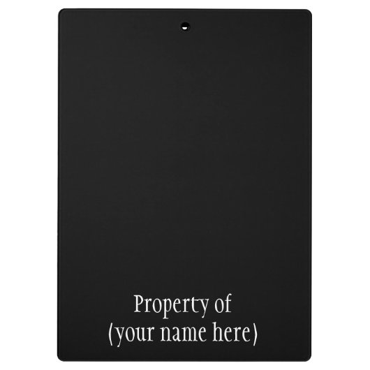 Klembord/Wolf Klembord (Achterkant)