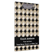 Klembord zwart, speciaal cadeau 4 Baseball-lak (Rechts)