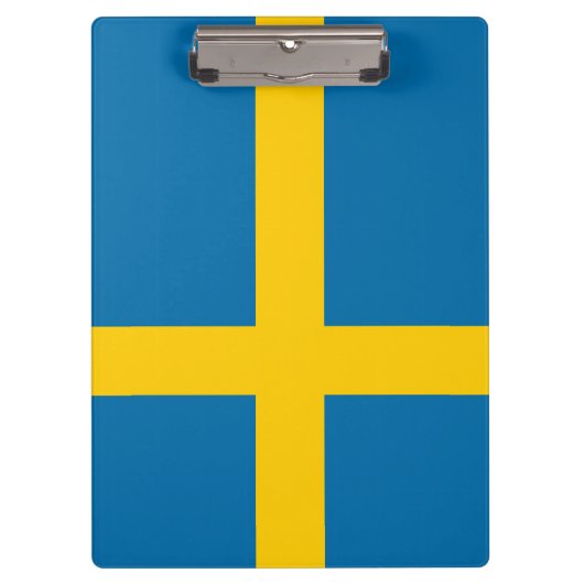 Klembord Zweedse vlag (Zweden) (Voorkant)