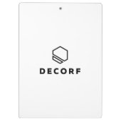 KlembordLogo op de achterkant Klembord (Achterkant)