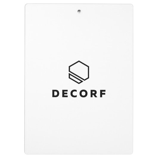 KlembordLogo op de achterkant Klembord (Achterkant)