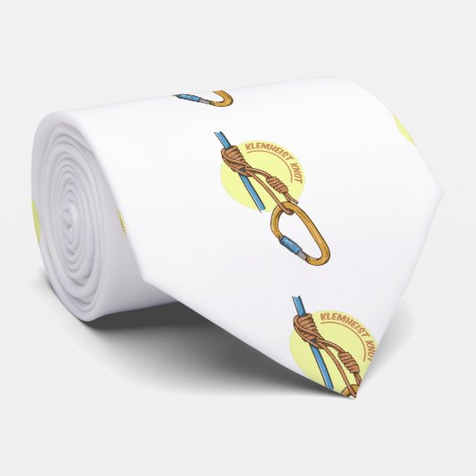 Klemheist Prusik Knot Rock Klim Carabineer Stropdas (Opgerold)